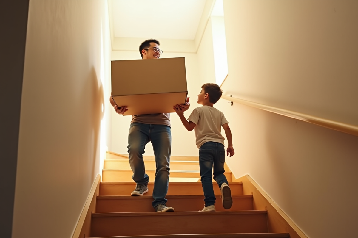déménagement enfants